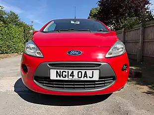 Used 2014 Ford Ka Edge Red - Interior and Exterior details 2