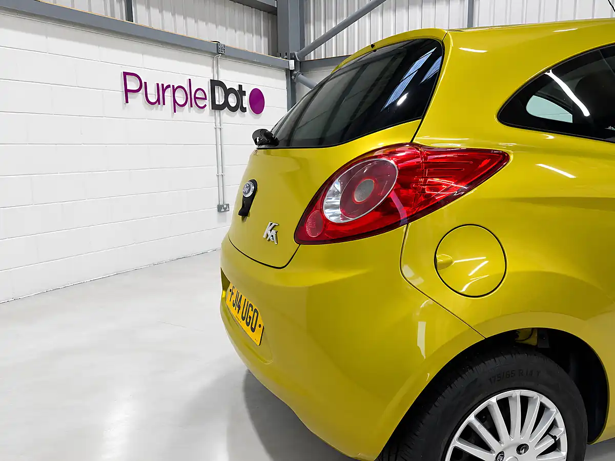 Used 2014 Ford Ka Studio Yellow - Interior and Exterior details 5