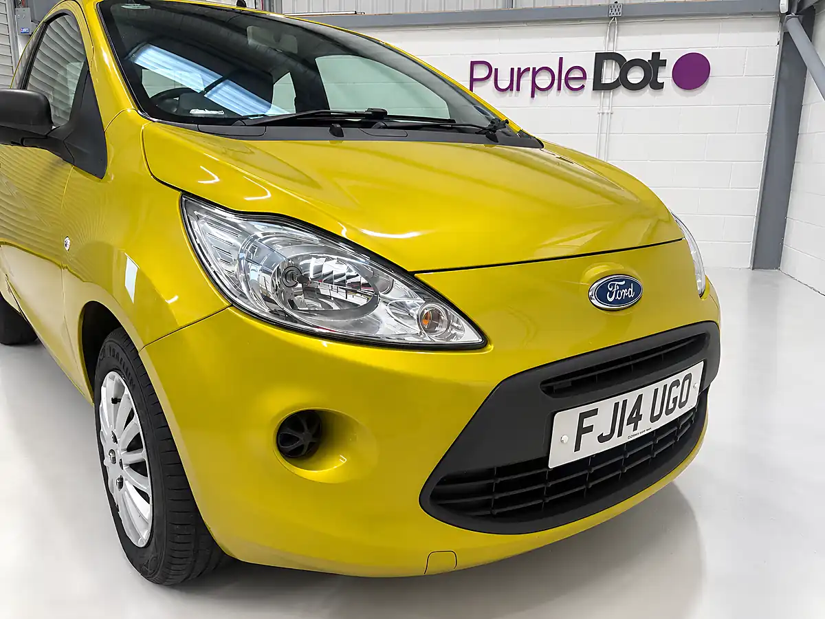 Used 2014 Ford Ka Studio Yellow - Interior and Exterior details 7