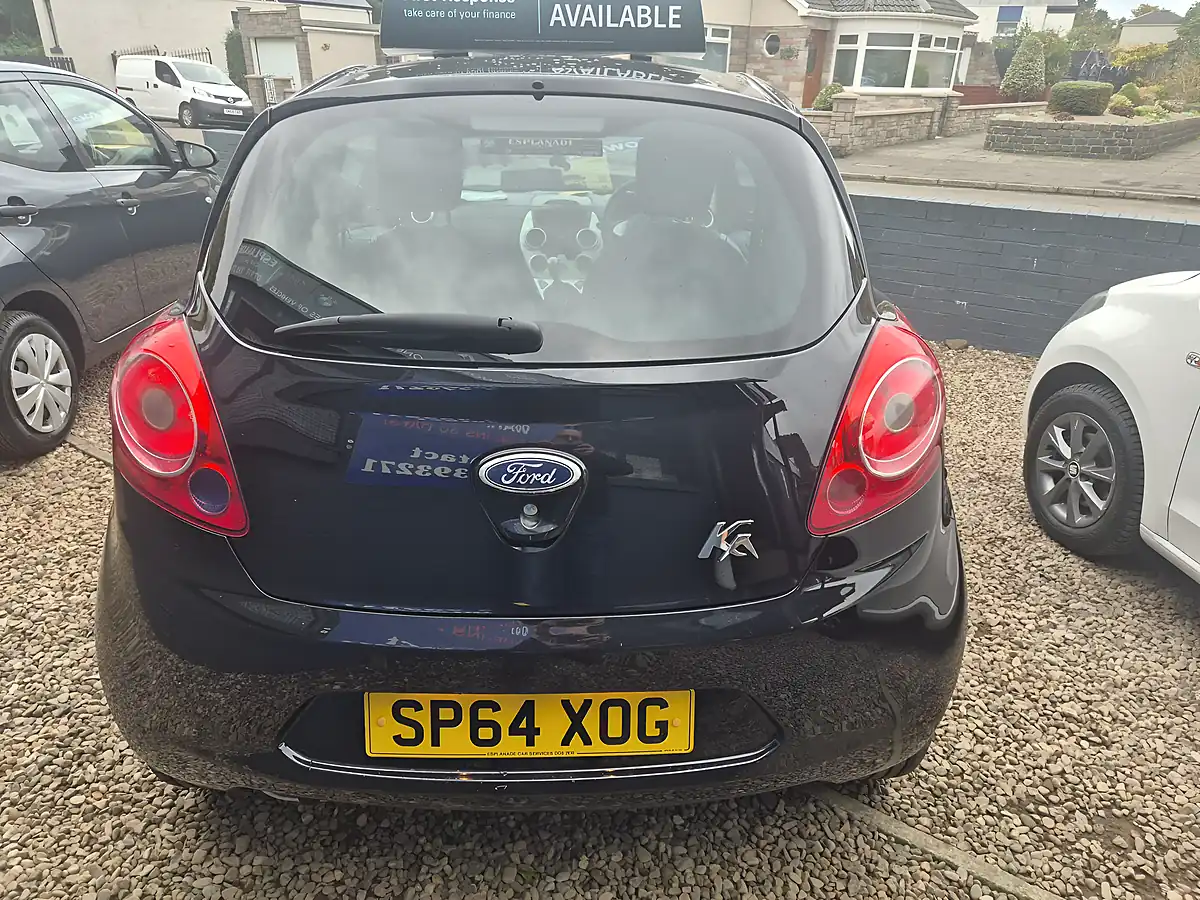 Used 2014 Ford Ka Zetec Black - Interior and Exterior details 7