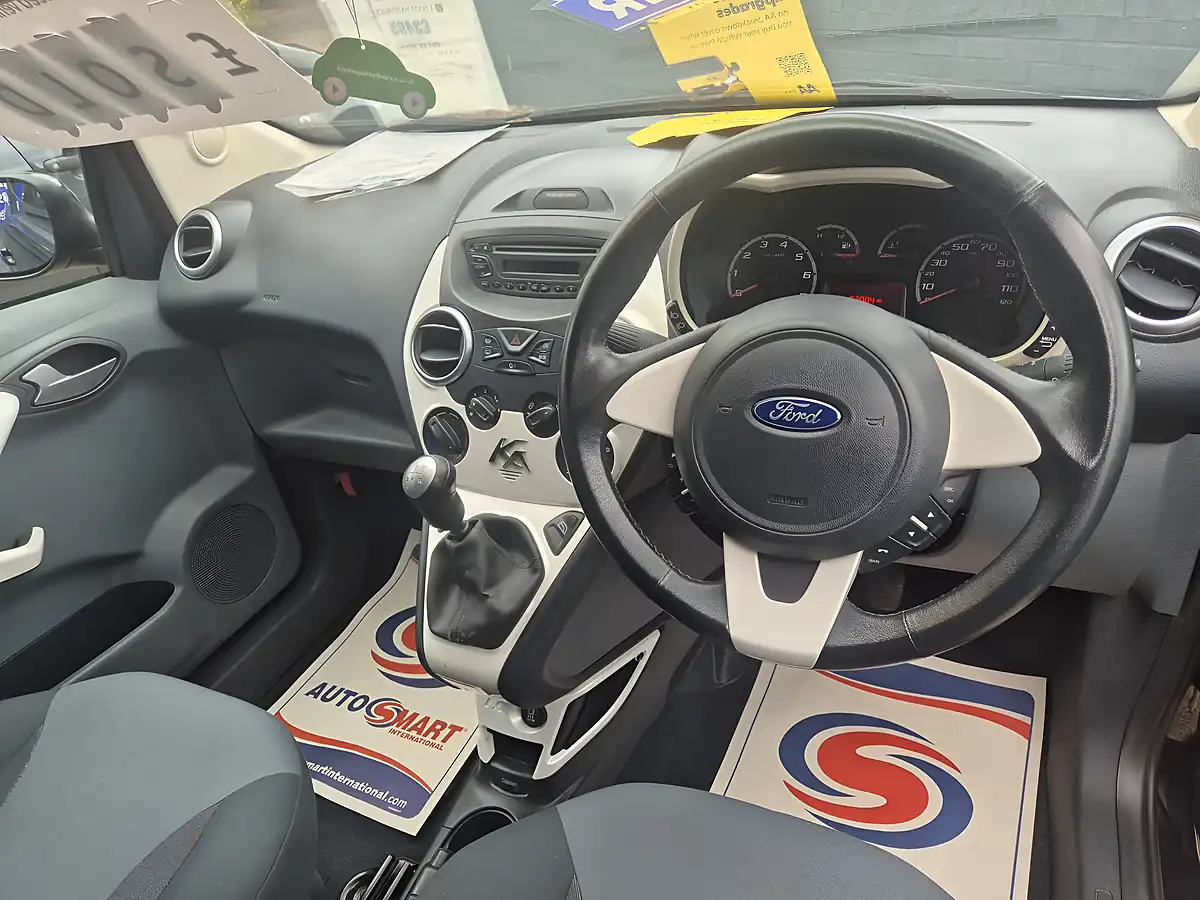 Used 2014 Ford Ka Zetec Black - Interior and Exterior details 9