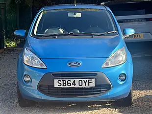 Used 2014 Ford Ka Zetec Blue - Interior and Exterior details 2