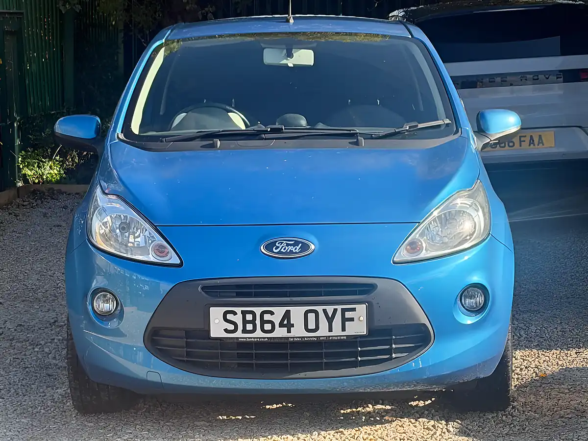 Used 2014 Ford Ka Zetec Blue - Interior and Exterior details 2