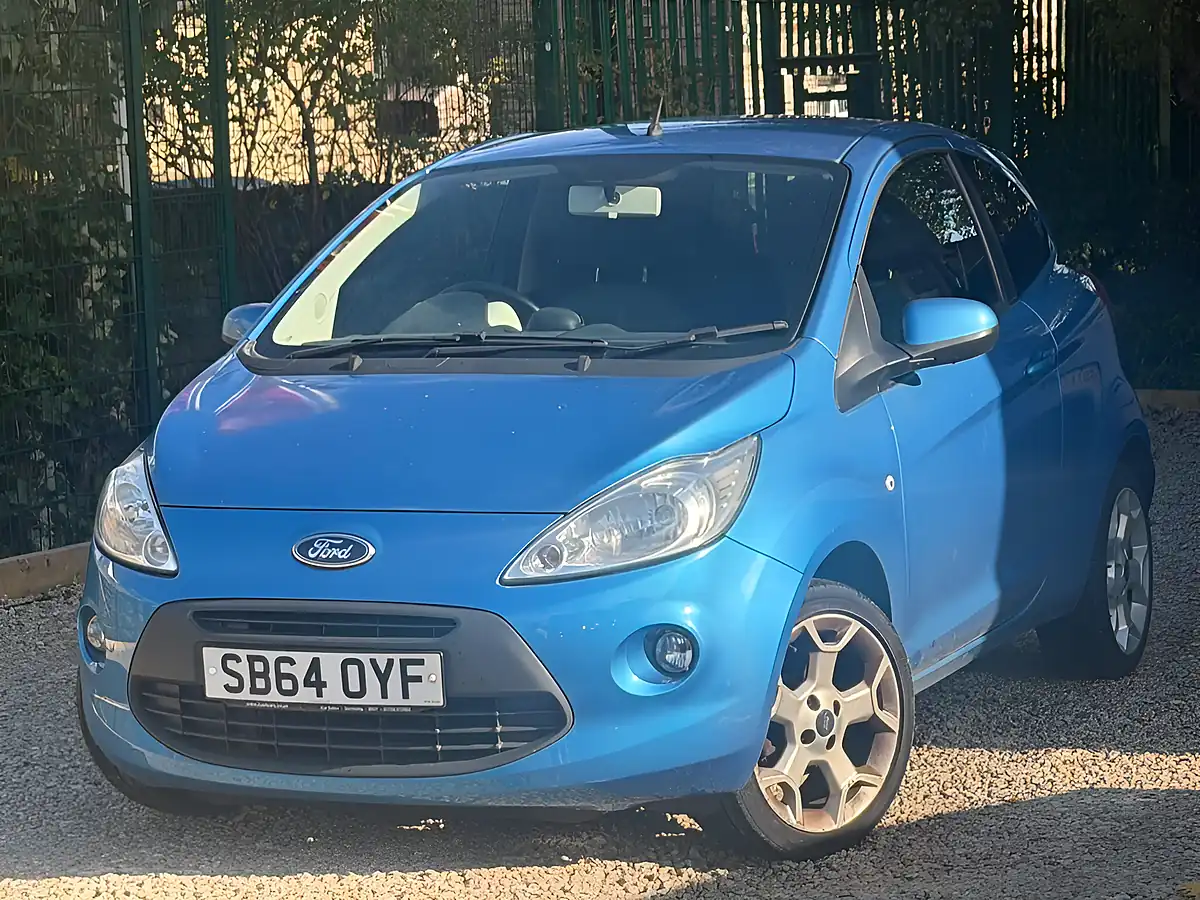 Used 2014 Ford Ka Zetec Blue - Interior and Exterior details 3