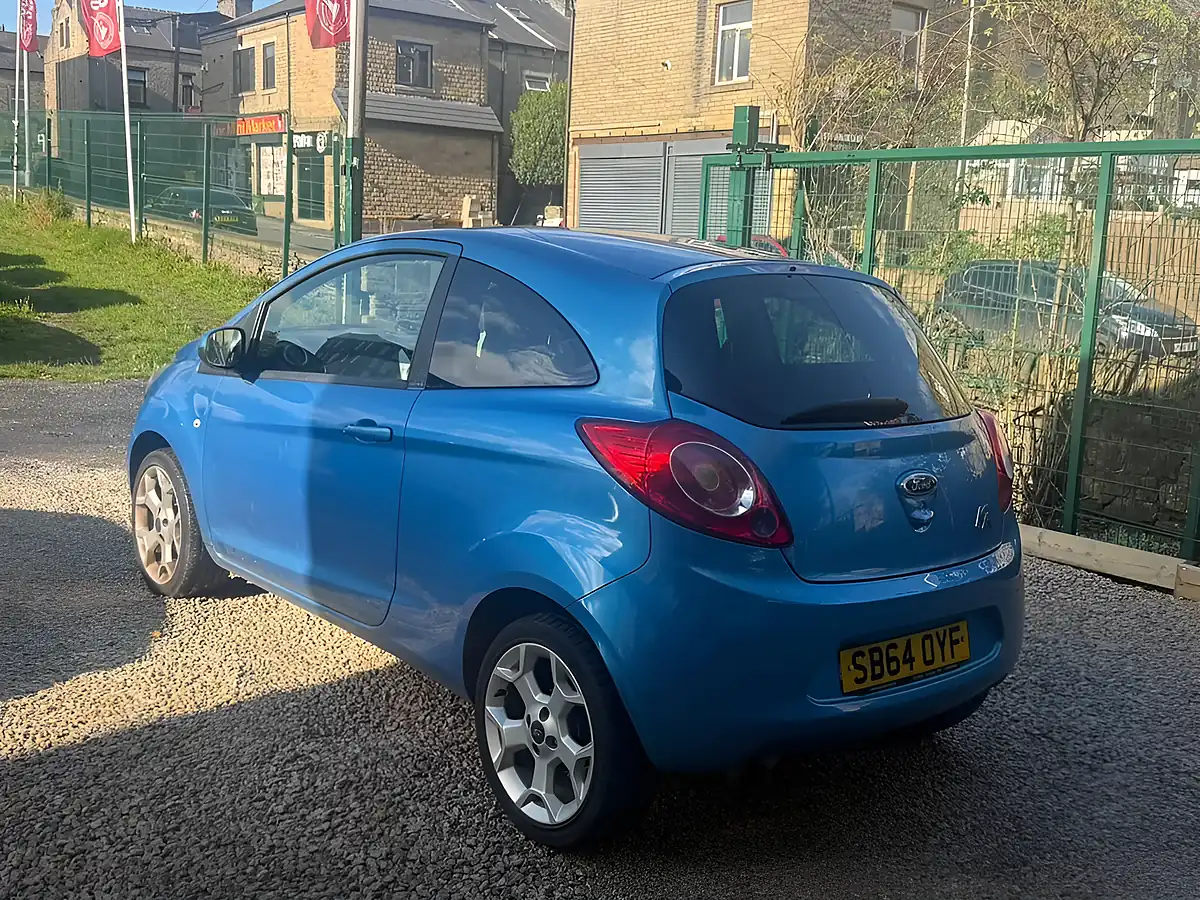 Used 2014 Ford Ka Zetec Blue - Interior and Exterior details 5