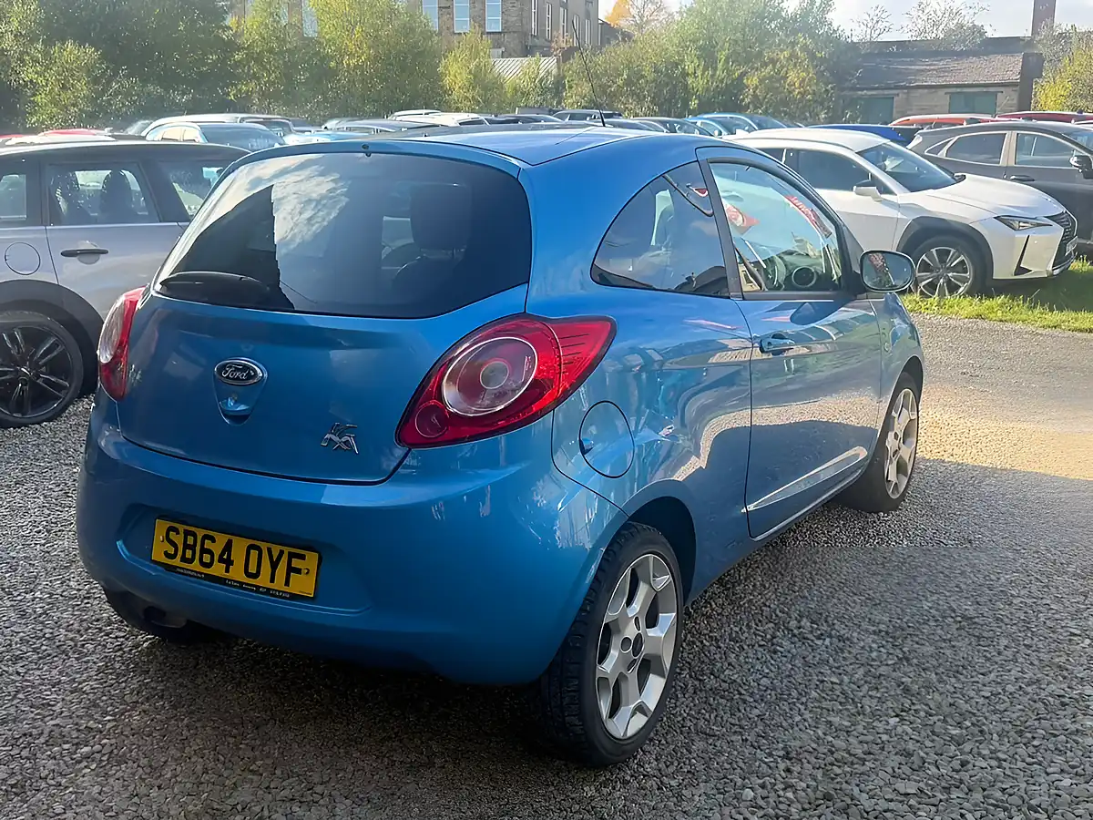 Used 2014 Ford Ka Zetec Blue - Interior and Exterior details 7