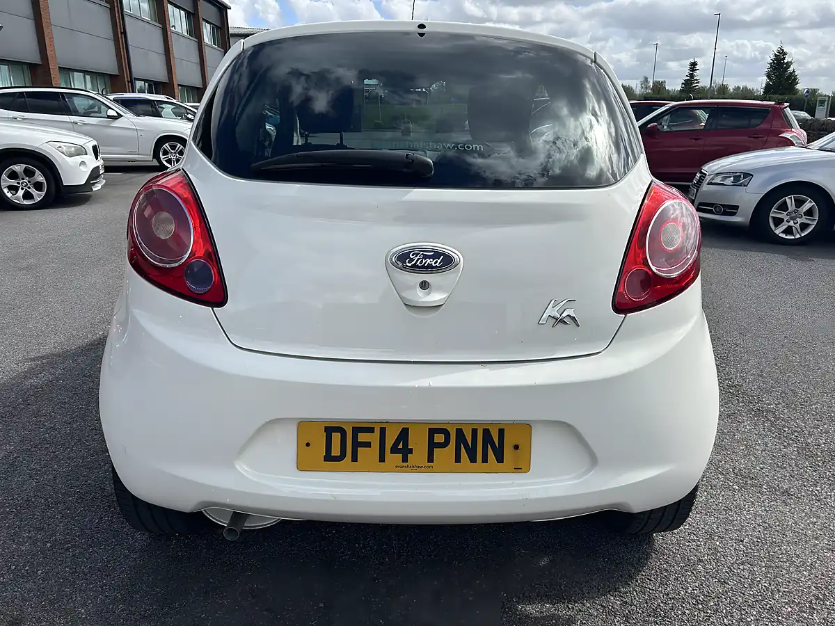 Used 2014 Ford Ka Zetec White - Interior and Exterior details 8