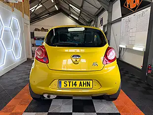 Used 2014 Ford Ka Zetec Yellow - Interior and Exterior details 10