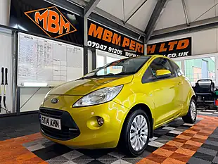 Used 2014 Ford Ka Zetec Yellow - Interior and Exterior details 3