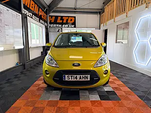 Used 2014 Ford Ka Zetec Yellow - Interior and Exterior details 9