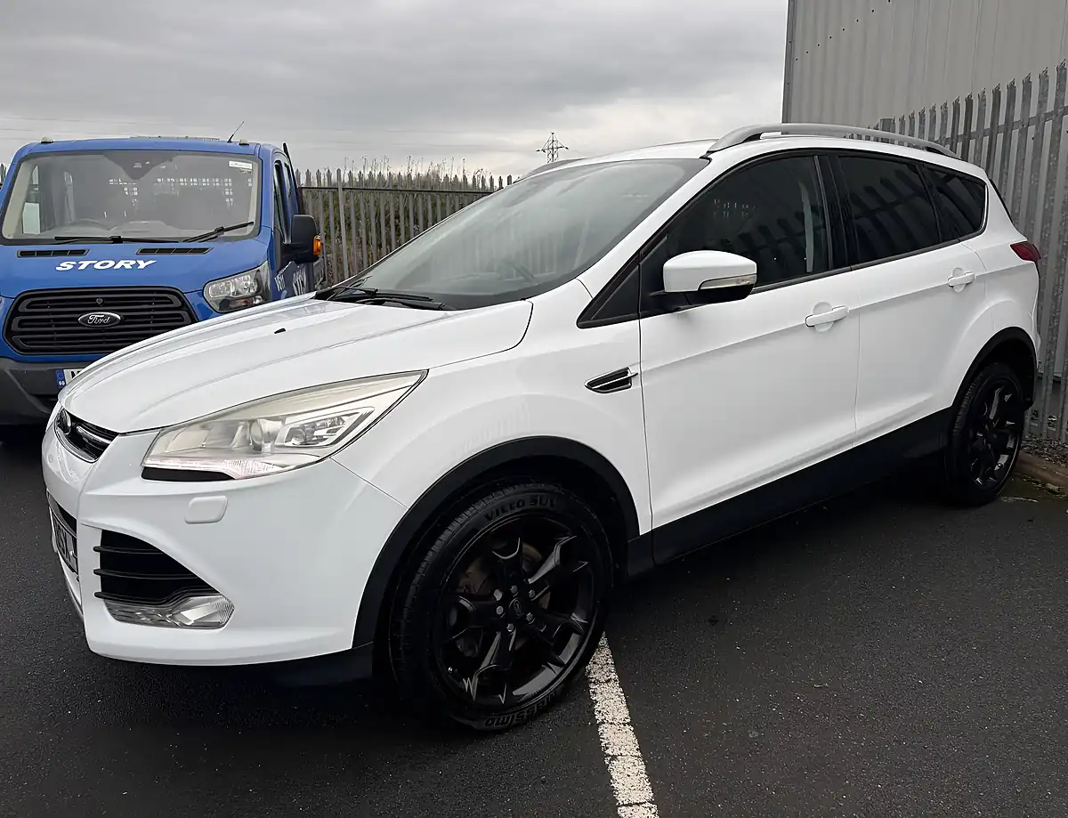 Used 2014 Ford Kuga Titanium X White - Interior and Exterior details 2