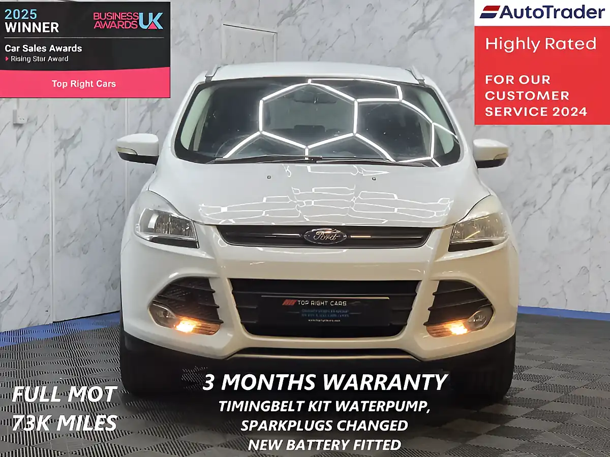 Used 2014 Ford Kuga Zetec White - Interior and Exterior details 2