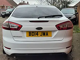 Used 2014 Ford Mondeo Zetec Business Edition White - Interior and Exterior details 4