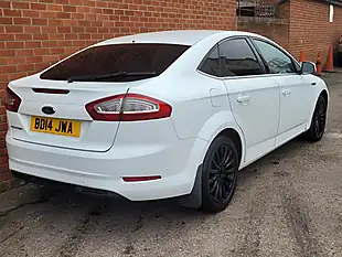 Used 2014 Ford Mondeo Zetec Business Edition White - Interior and Exterior details 6