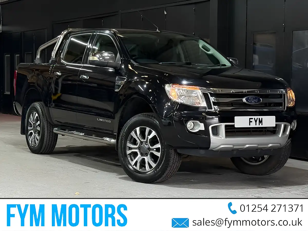 Used 2014 Ford Ranger Limited 1 Black - Front View