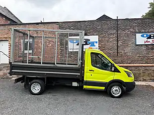 Used 2014 Ford Transit 350 Caged Tipper Green - Interior and Exterior details 2