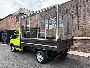 Used 2014 Ford Transit 350 Caged Tipper Green - Interior and Exterior details 6