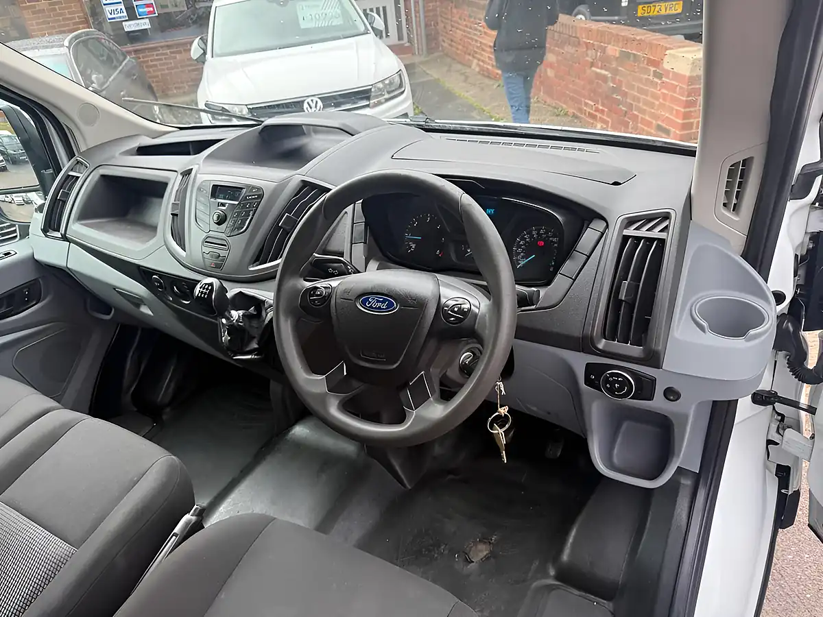 Used 2014 Ford Transit 350 RWD L2 H2 Euro 5 White - Interior and Exterior details 12