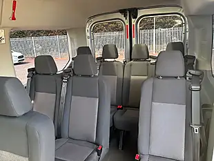 Used 2014 Ford Transit 370 Hdt Minibus L2 H2 Silver - Interior and Exterior details 12