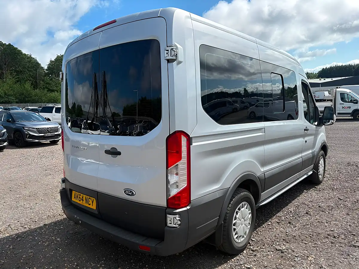 Used 2014 Ford Transit 370 Hdt Minibus L2 H2 Silver - Interior and Exterior details 7