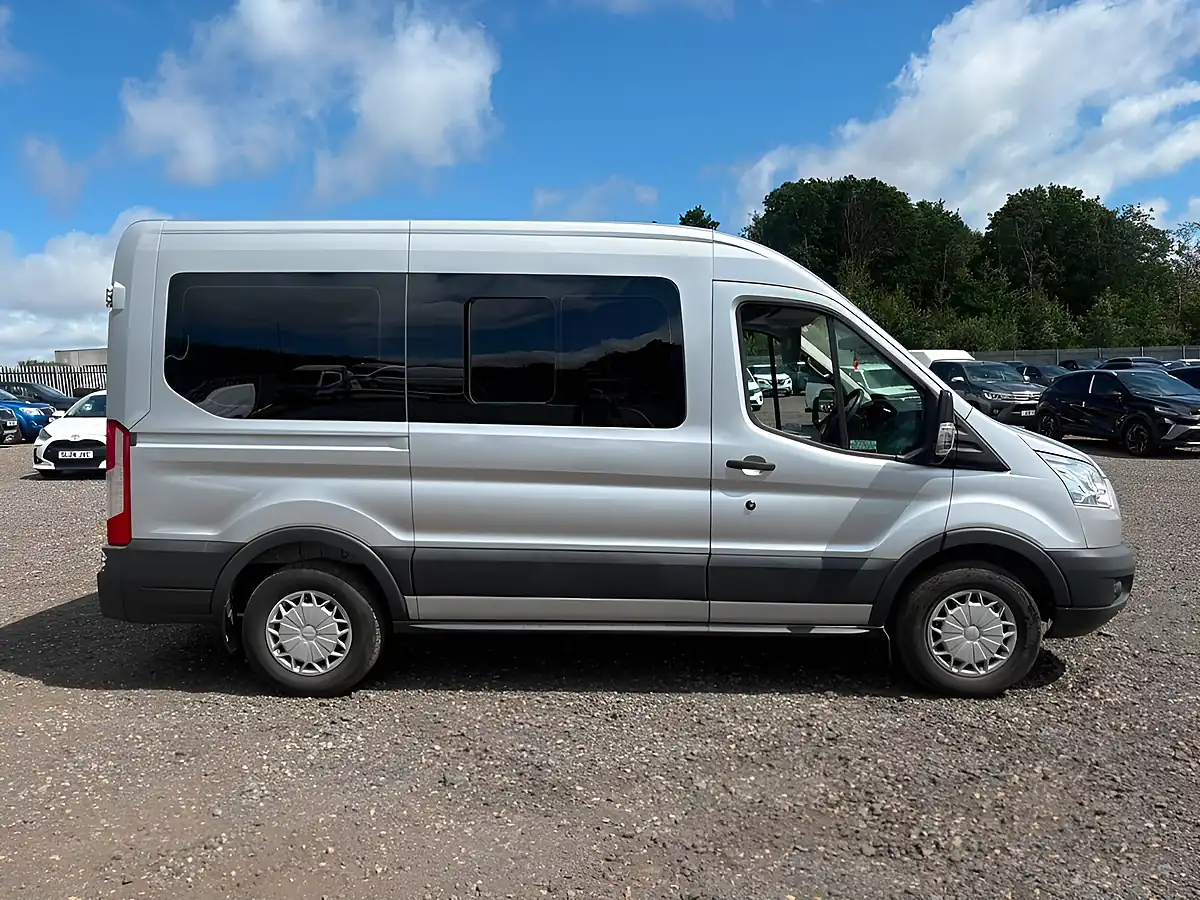 Used 2014 Ford Transit 370 Hdt Minibus L2 H2 Silver - Interior and Exterior details 8