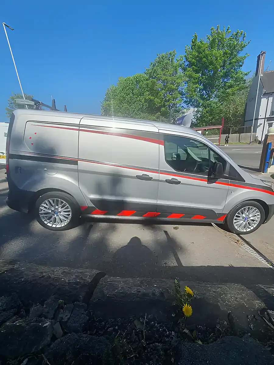 Used 2014 Ford Transit Connect Long Wheelbase Silver - Interior and Exterior details 2