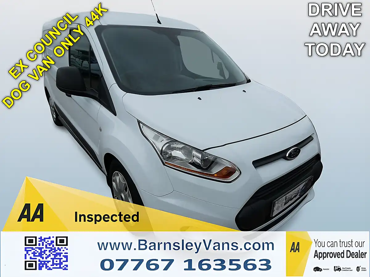 Used 2014 Ford Transit Connect Trend White - Front View