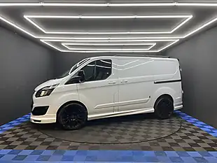 Used 2014 Ford Transit Custom 270 Econetic Panel Van White - Interior and Exterior details 10