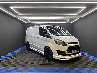 Used 2014 Ford Transit Custom 270 Econetic Panel Van White - Interior and Exterior details 2