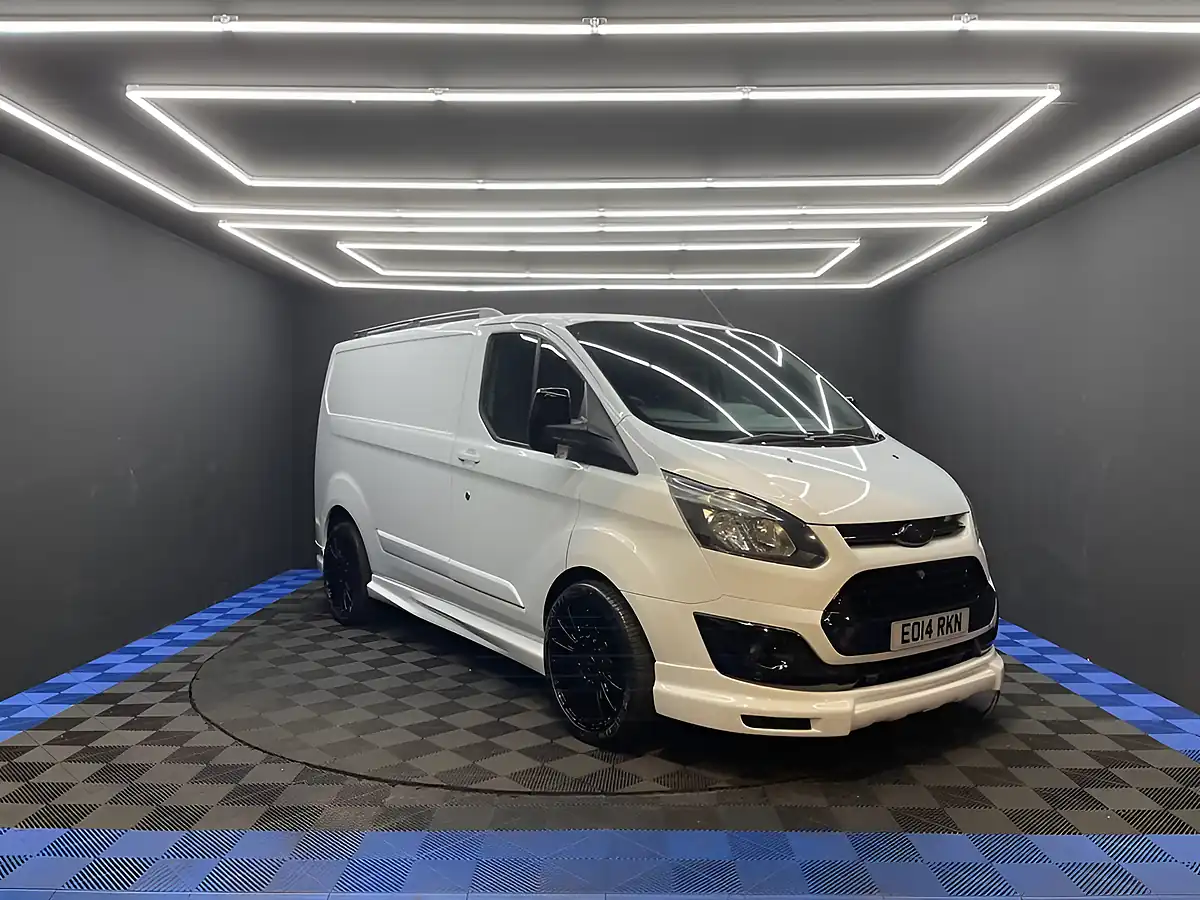 Used 2014 Ford Transit Custom 270 Econetic Panel Van White - Interior and Exterior details 2