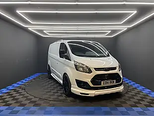 Used 2014 Ford Transit Custom 270 Econetic Panel Van White - Interior and Exterior details 3