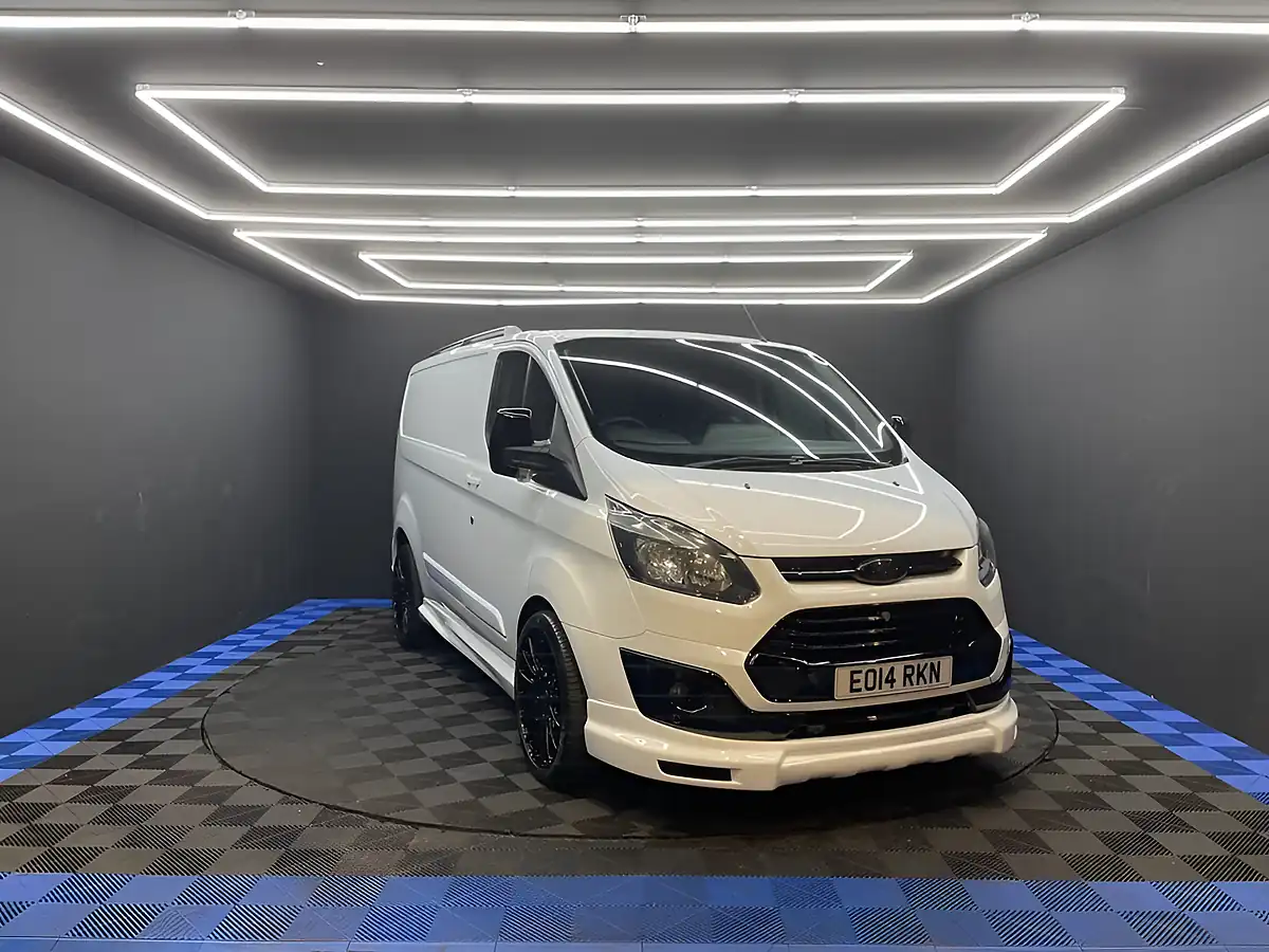 Used 2014 Ford Transit Custom 270 Econetic Panel Van White - Interior and Exterior details 3