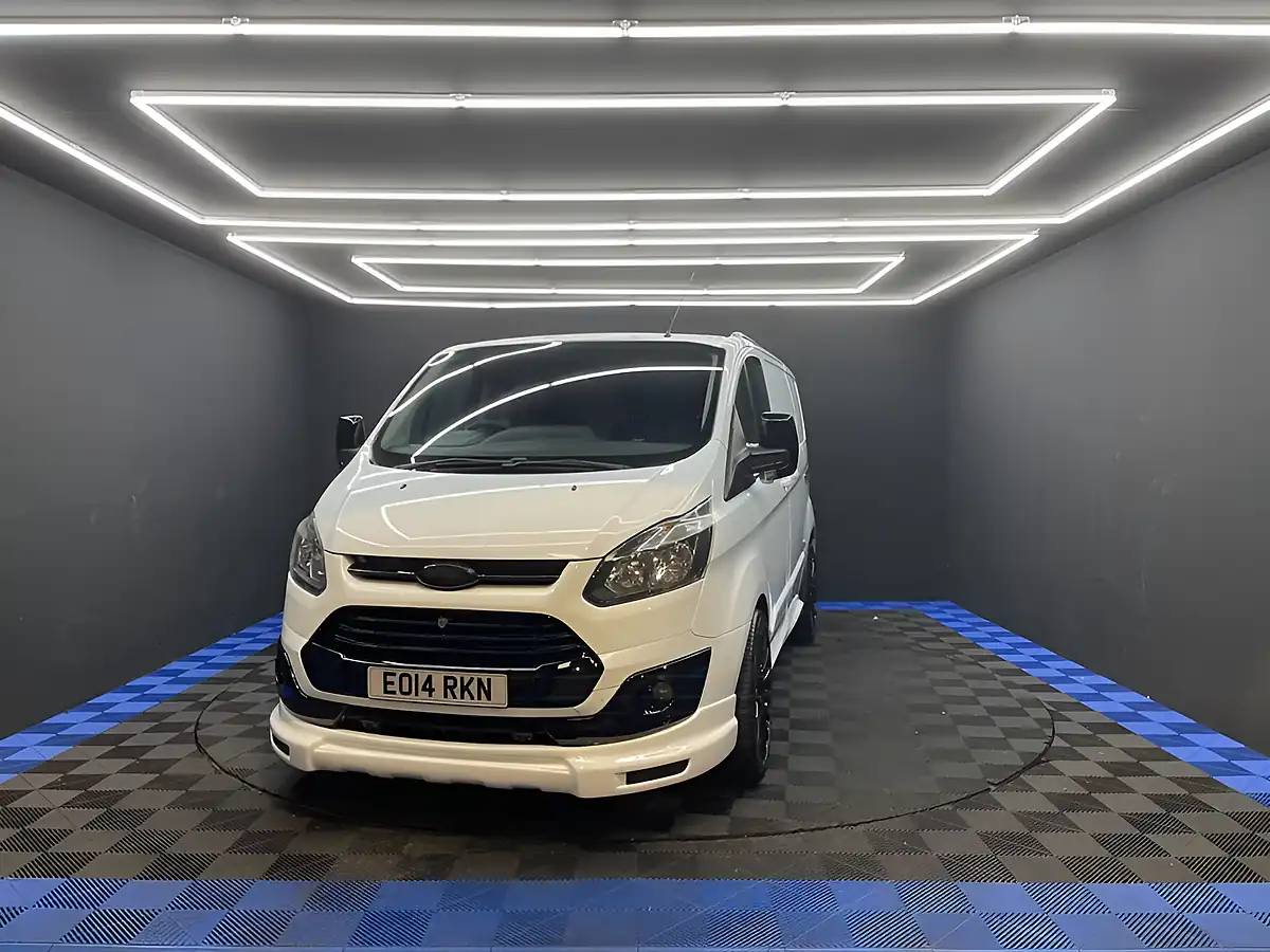 Used 2014 Ford Transit Custom 270 Econetic Panel Van White - Interior and Exterior details 6
