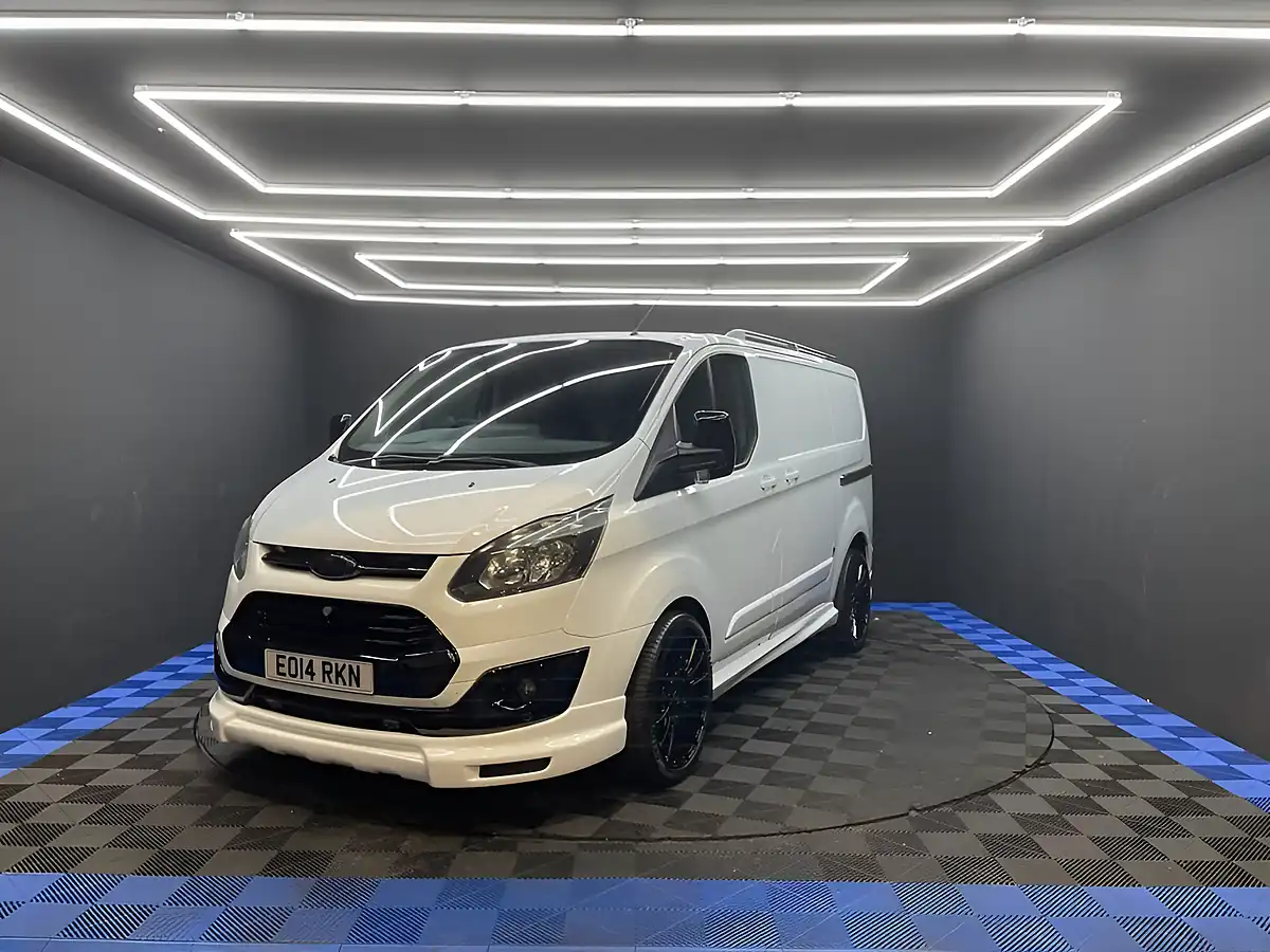 Used 2014 Ford Transit Custom 270 Econetic Panel Van White - Interior and Exterior details 7