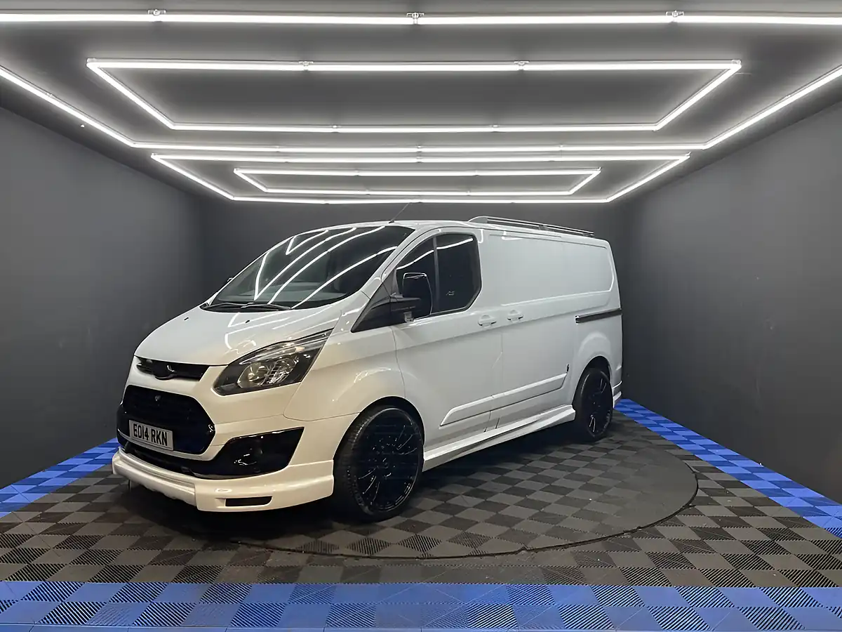 Used 2014 Ford Transit Custom 270 Econetic Panel Van White - Interior and Exterior details 8