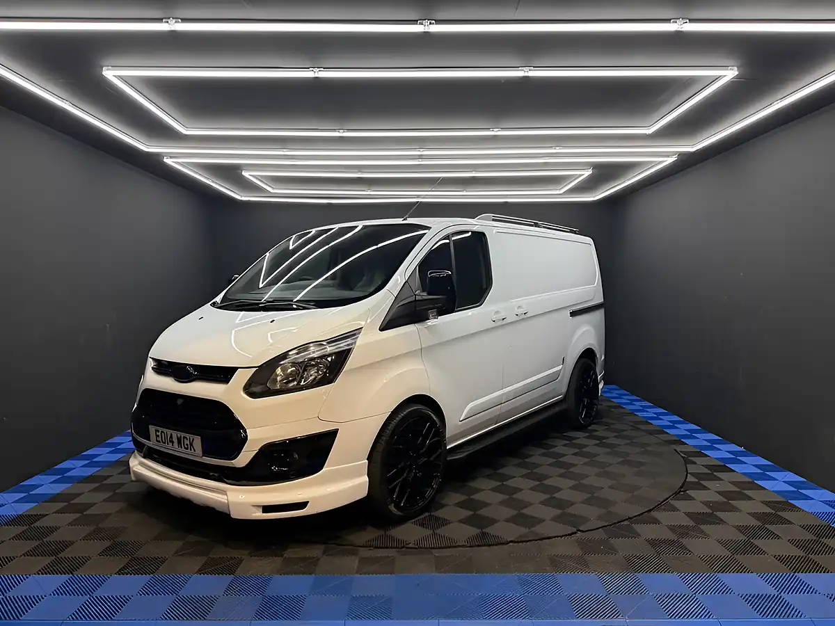 Used 2014 Ford Transit Custom 270 Econetic Panel Van White - Interior and Exterior details 7