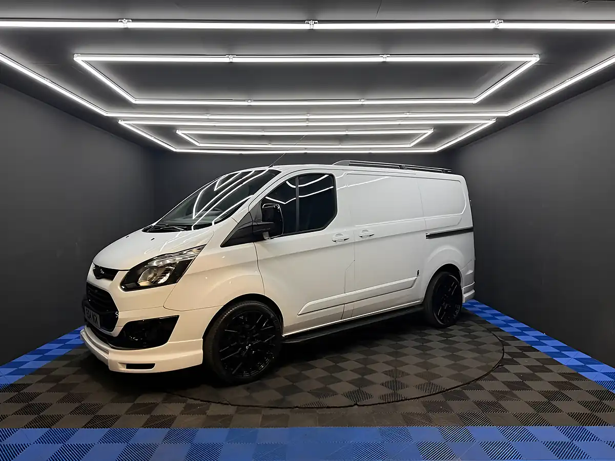 Used 2014 Ford Transit Custom 270 Econetic Panel Van White - Interior and Exterior details 8