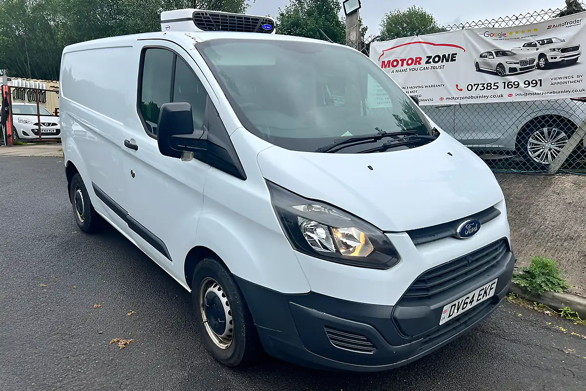 Used 2014 Ford Transit Custom 270 L1 H1 White - Front View