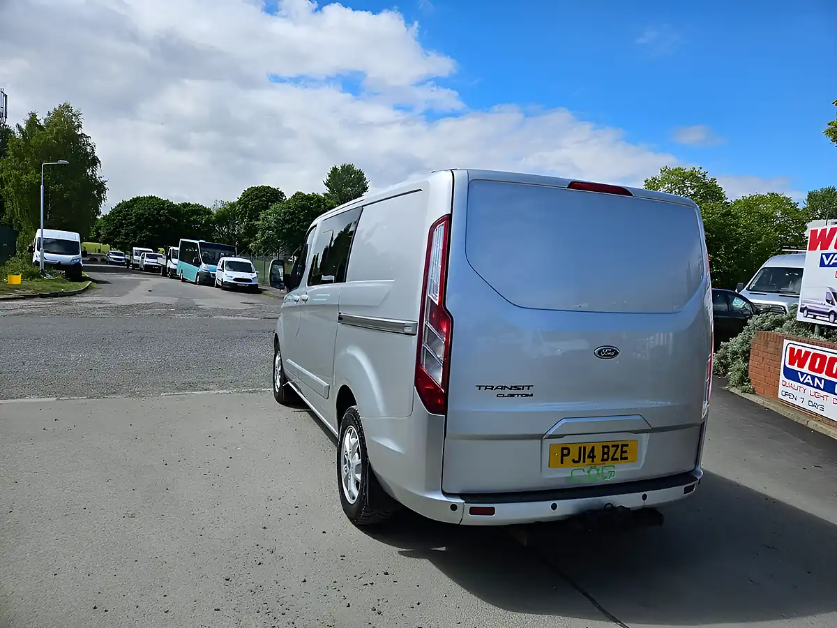 Used 2014 Ford Transit Custom 290 Ltd Crew Silver - Interior and Exterior details 6