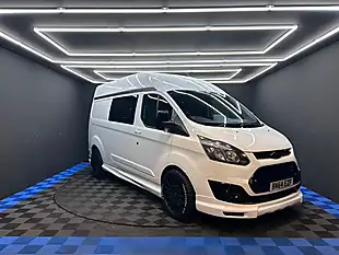 Used 2014 Ford Transit Custom Panel Van White - Interior and Exterior details 2