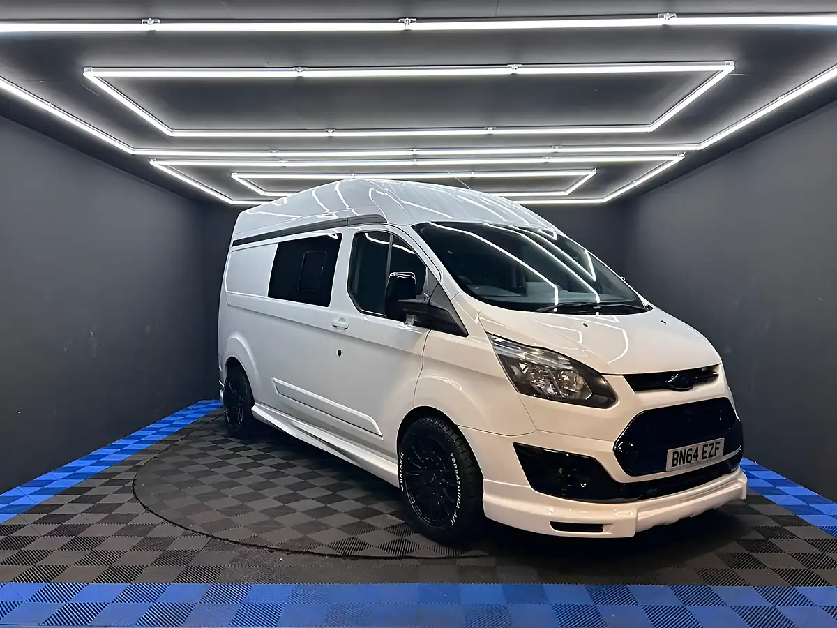 Used 2014 Ford Transit Custom Panel Van White - Interior and Exterior details 2