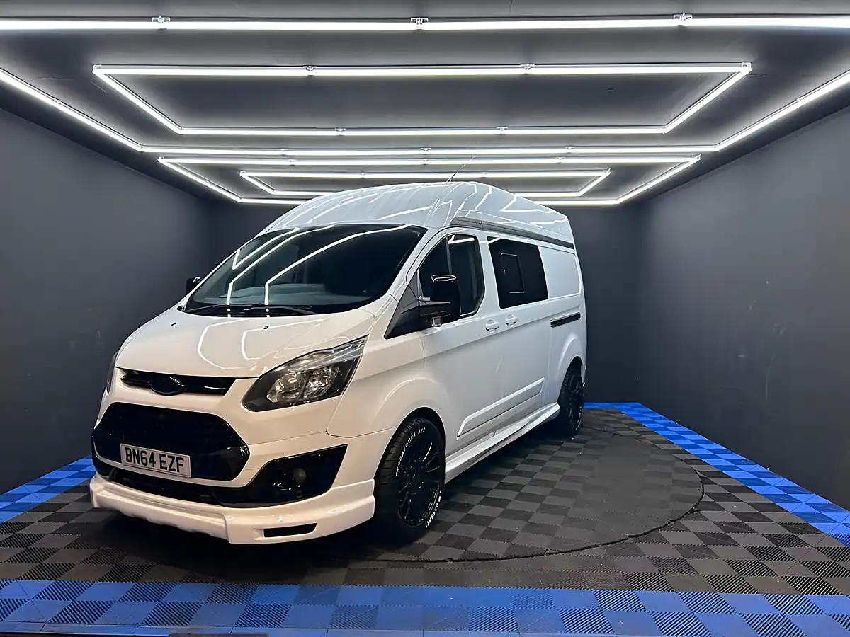 Used 2014 Ford Transit Custom Panel Van White - Interior and Exterior details 7