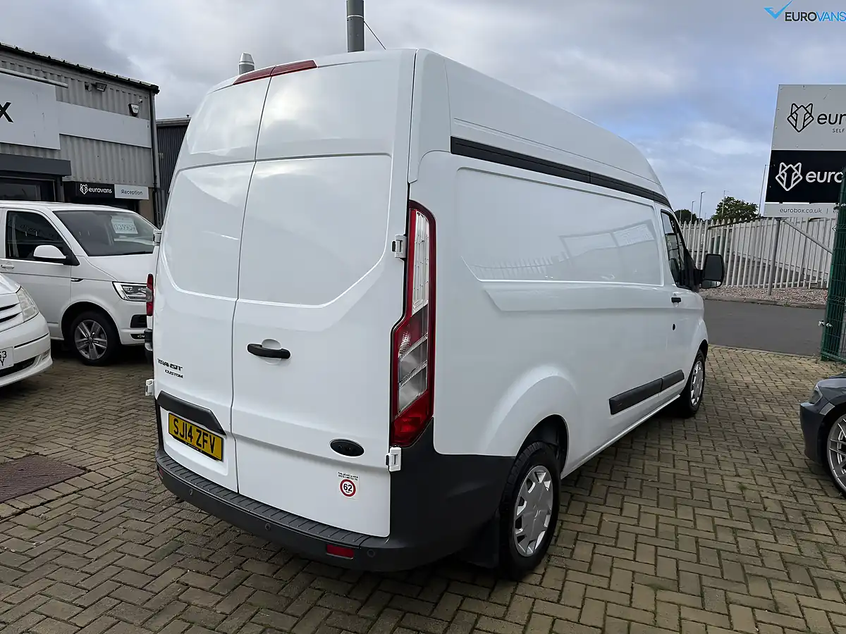 Used 2014 Ford Transit Custom Panel Van White - Interior and Exterior details 2