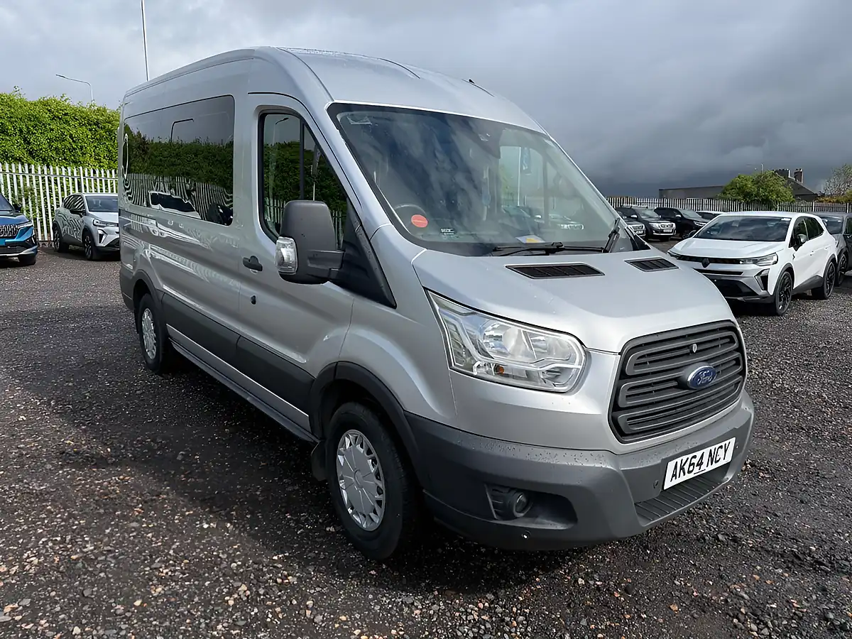Used 2014 Ford Transit Trend Silver - Front View