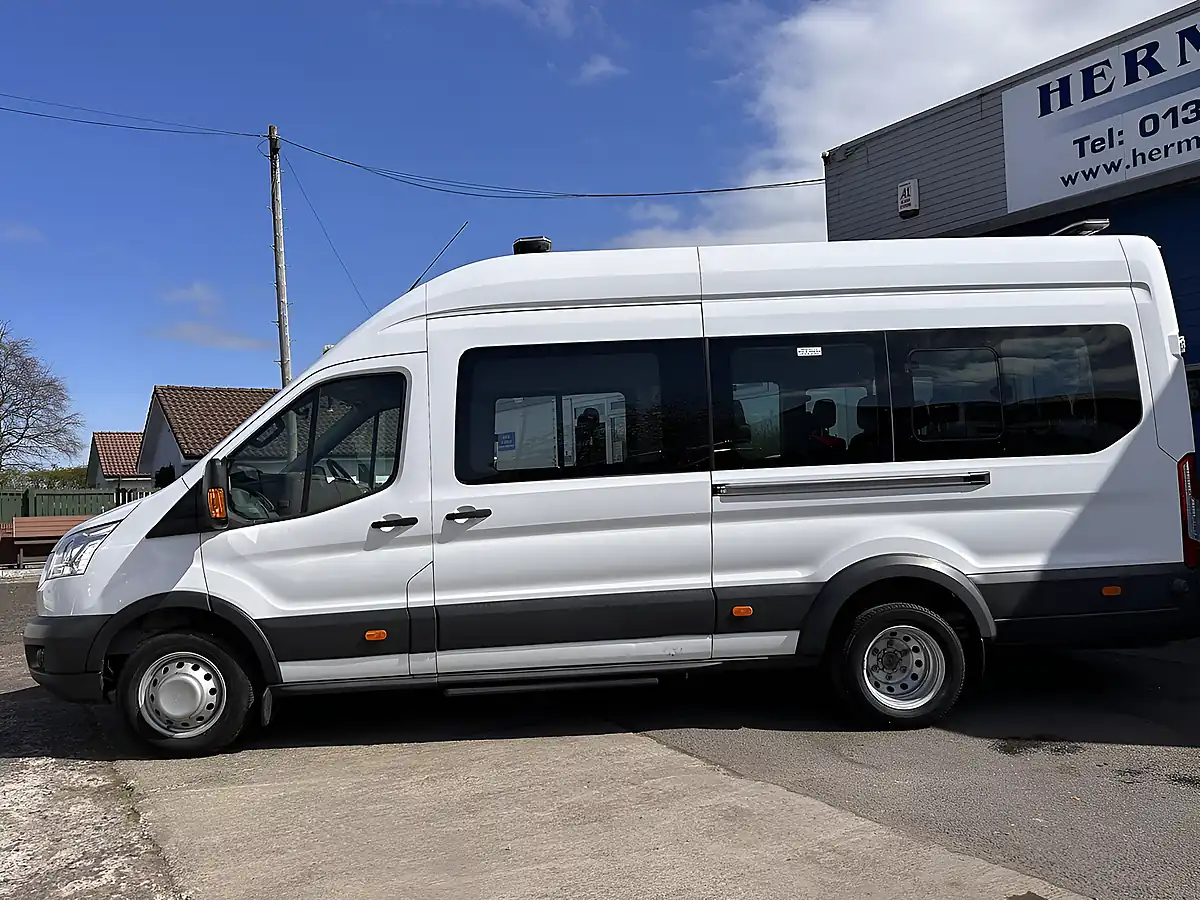 Used 2014 Ford Transit Trend White - Interior and Exterior details 5