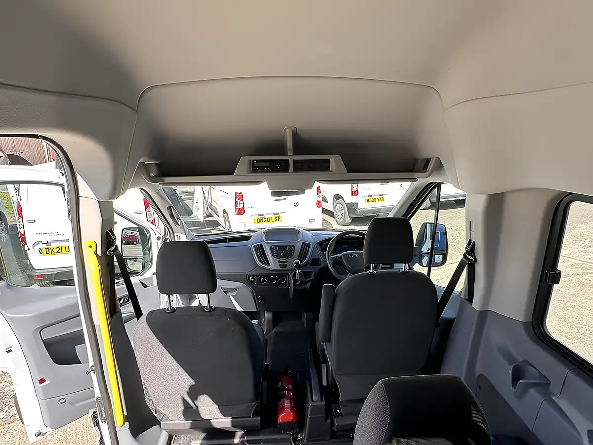 Used 2014 Ford Transit Trend White - Interior and Exterior details 11