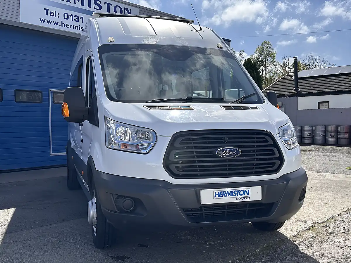 Used 2014 Ford Transit Trend White - Interior and Exterior details 3