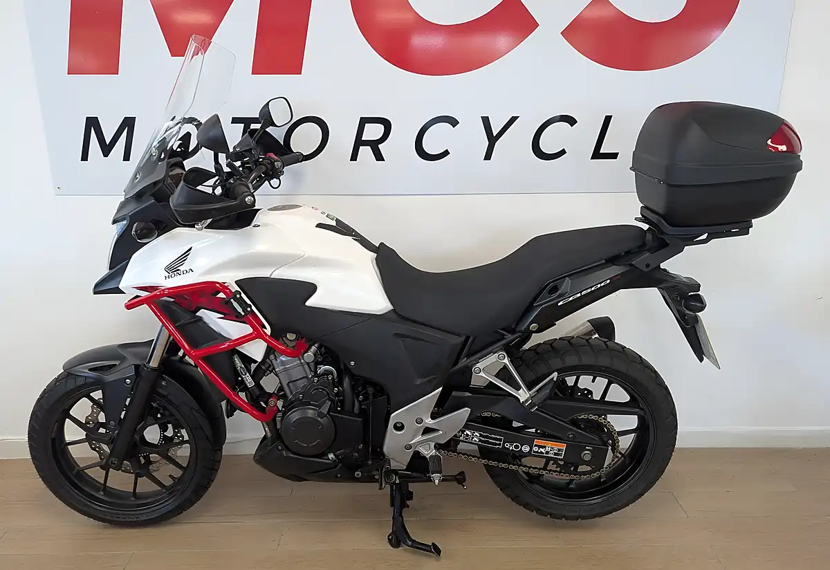 Used 2014 Honda CB500X White - Interior and Exterior details 4