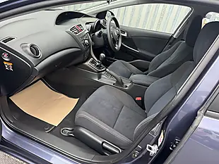 Used 2014 Honda Civic S Blue - Interior and Exterior details 10