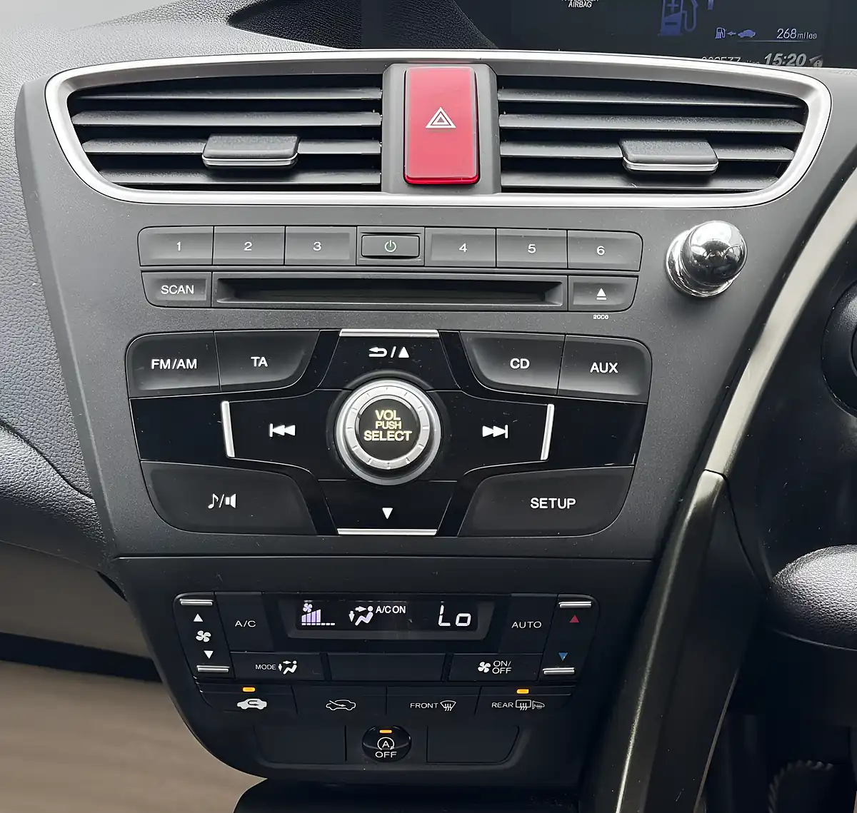 Used 2014 Honda Civic S Blue - Interior and Exterior details 15